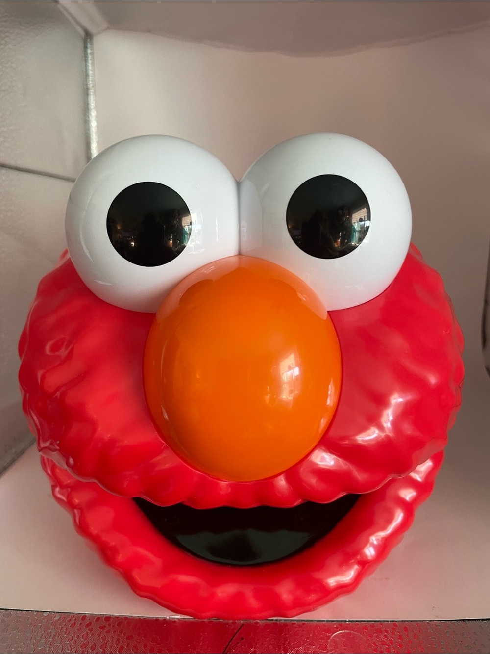 Elmo Sesame Street Bucket Durable Plastic Halloween